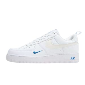 Air Force 1 '07 LV8 'Reflective Swoosh - White Dark Marina Blue'