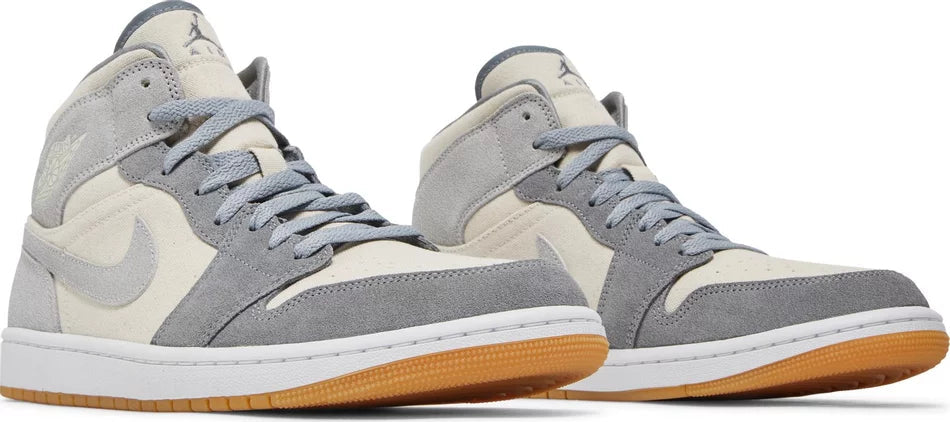 Air Jordan 1 Mid SE 'Coconut Milk Particle Grey' - Image 4