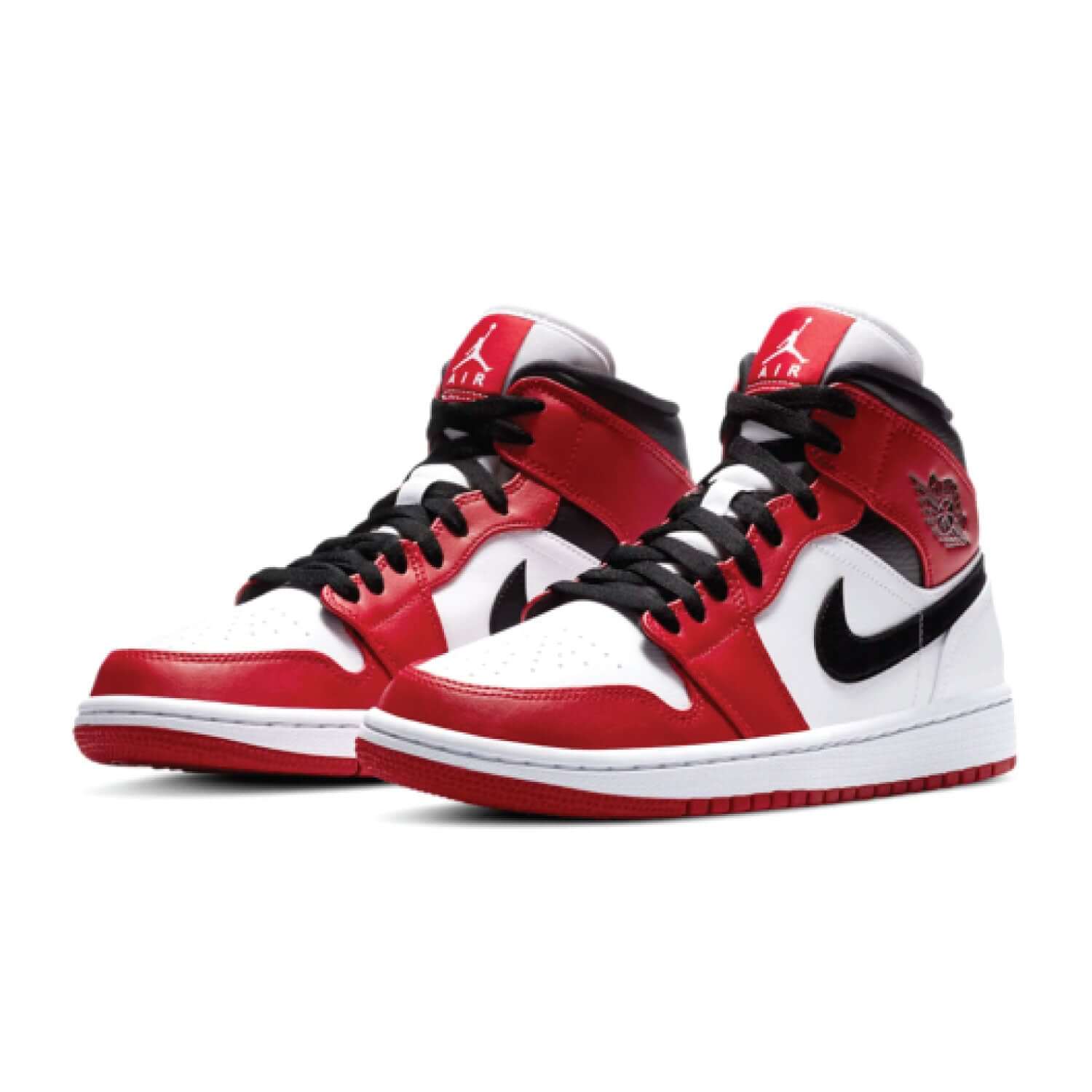 Air Jordan 1 Mid Chicago White - Image 5