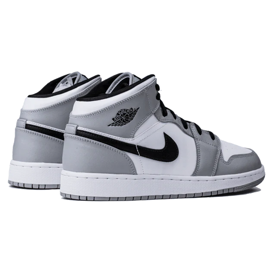 Air Jordan 1 Mid GS Light Smoke Grey - Image 2